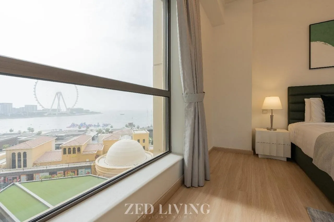 Rimal 3 - Seaview Delight Spacious 1 Apartment In Jbr - Zed Living Dubai