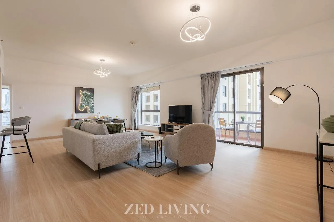 Rimal 3 - Seaview Delight Spacious 1 Apartment In Jbr - Zed Living Dubai