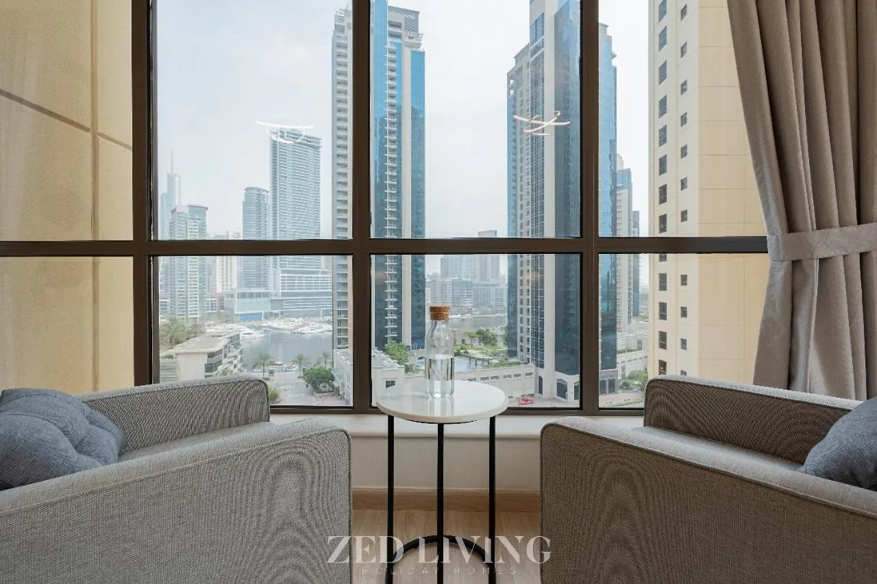 Rimal 3 - Seaview Delight Spacious 1 Apartment In Jbr - Zed Living Dubai Förenade Arabemiraten