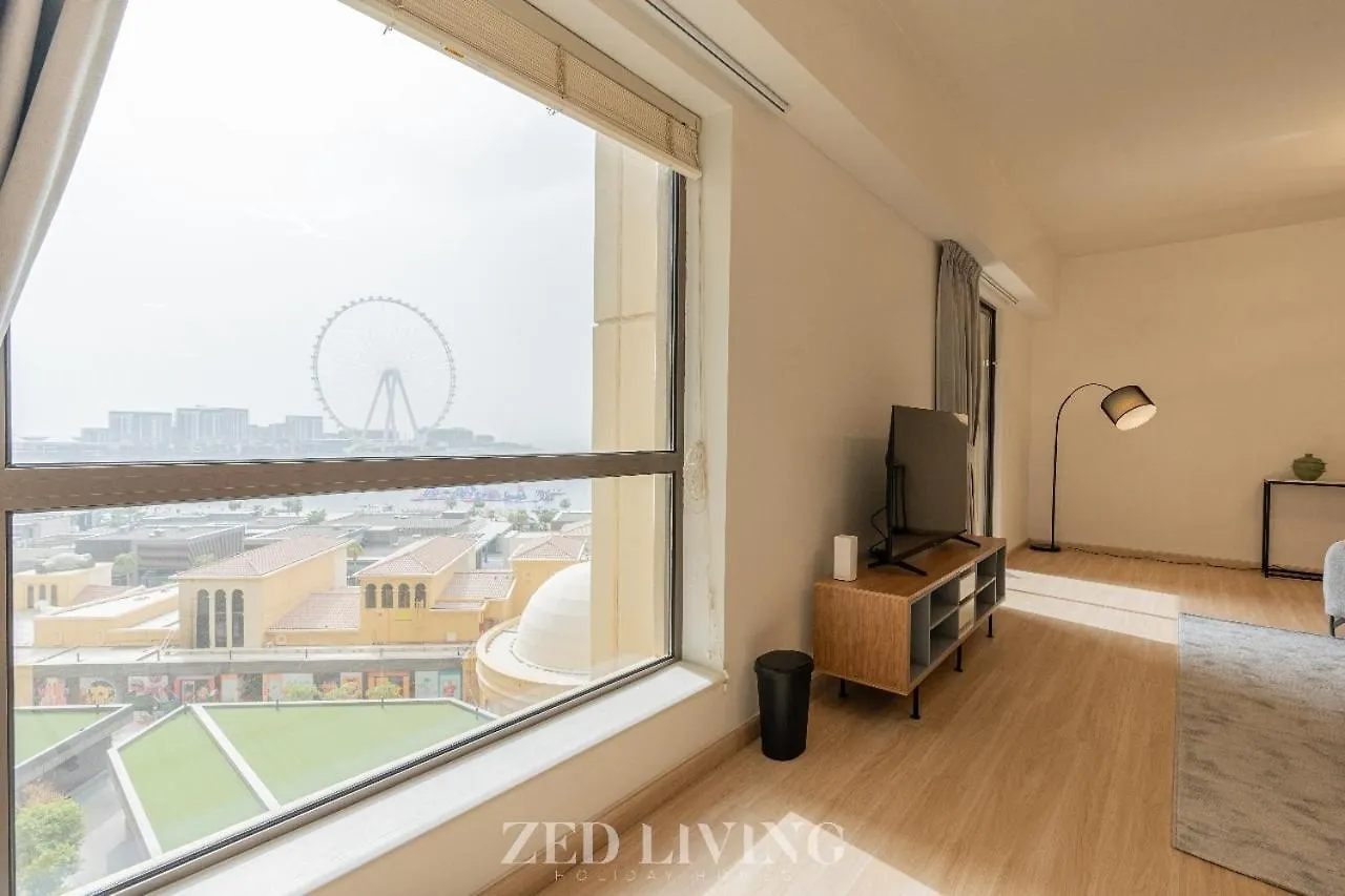 Rimal 3 - Seaview Delight Spacious 1 Apartment In Jbr - Zed Living دبي 0*,  الإمارات العربية المتحدة