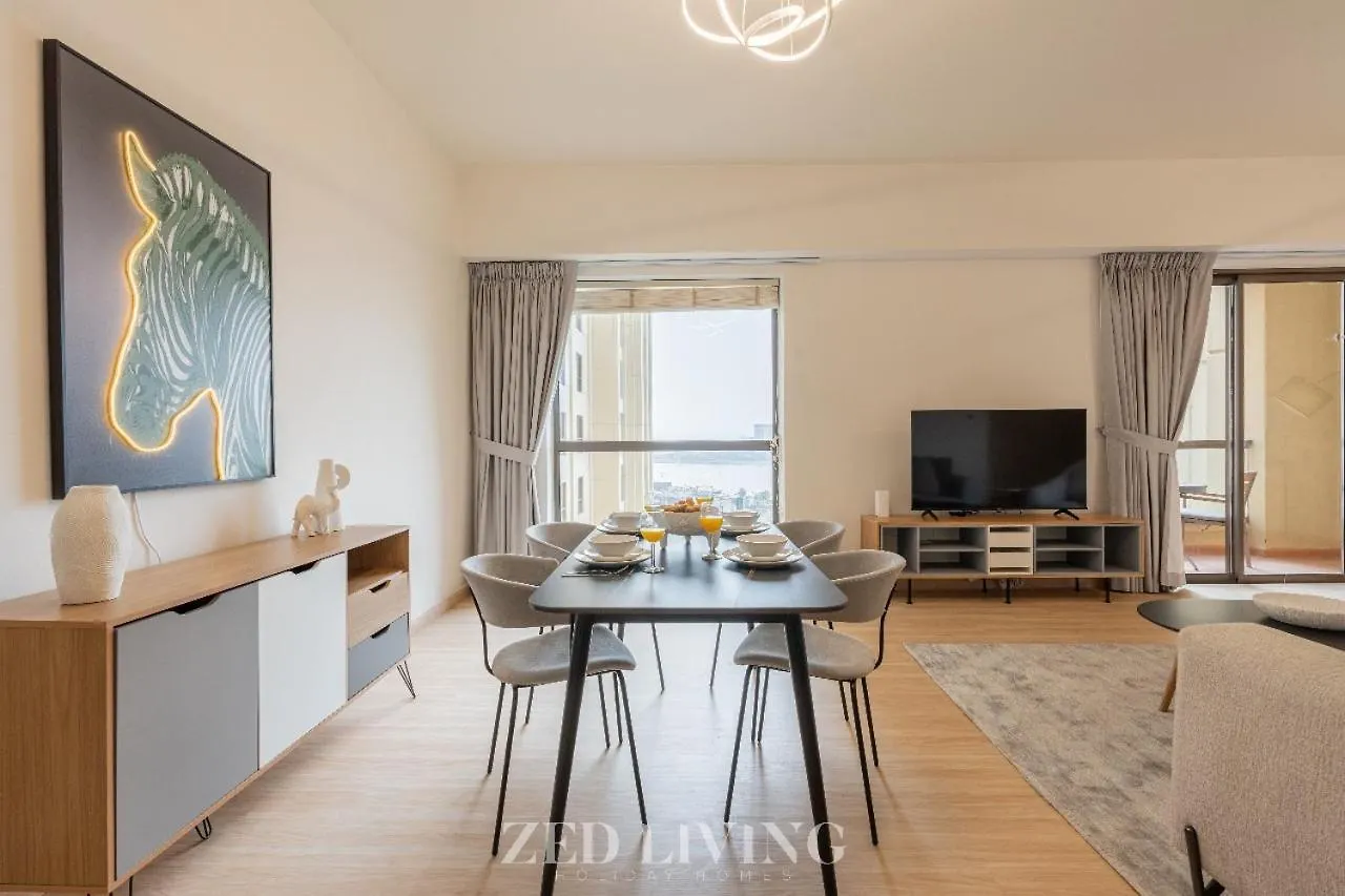 Rimal 3 - Seaview Delight Spacious 1 Apartment In Jbr - Zed Living دبي 0*,  الإمارات العربية المتحدة